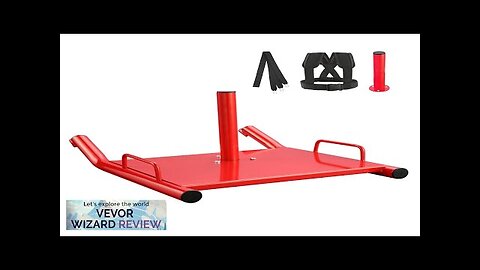 VEVOR Weight Training Pull Sled Fitness Strength Speed Training Sled Steel Power Review