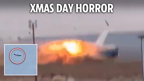 Horror moment plane carrying 67 crashes with dozens feared dead in Christmas disaster