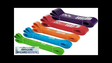 SUNPOW Pull Up Assistance Bands Set of 5 Resistance Heavy Duty Review