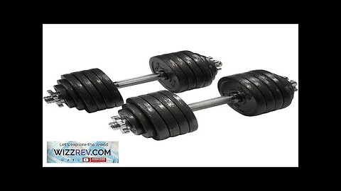 AQCAP Barbell Adjustable Dumbbell Weight Set Multiple Options Review