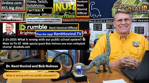 Special Guest; Special Mission... Bob Holmes