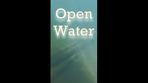 Great to finally get out of the swamp and into some "Open Water" - from "Songs to Save Your Life"