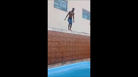 danger of doing stunts in a pool