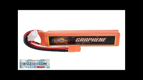 URUAV GRAPHENE 11.1V 2200mAh 100C 3S LiPo Battery XT60 Plug for RC Review