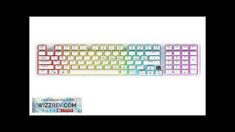 Readson H98 97 Keys Mechanical Gaming Keyboard Hot Swappable RGB Backlit OEM Review