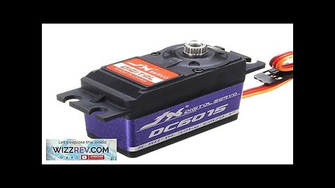 JX DC6015 14.32KG DC Metal Gear High Torque Standard Angle Digital Servo Review