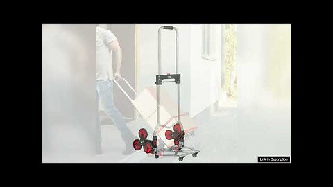 Stair Climbing Cart Heavy Duty Folding Hand Truck Dolly 260 lbs 10 Review