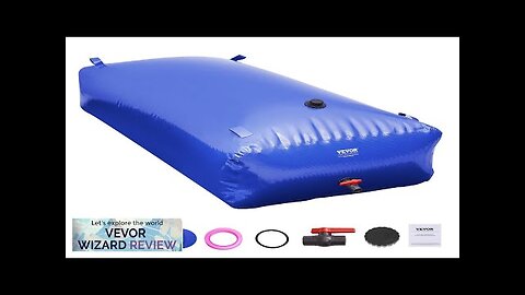 VEVOR 1000L/264 Gallon Water Storage Bladder RV Water Tank 1000D Blue PVC Review