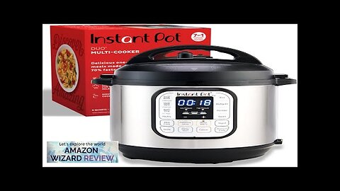 Instant Pot Duo 7-in-1 Electric Pressure Cooker Slow Cooker Rice Cooker Steamer Review