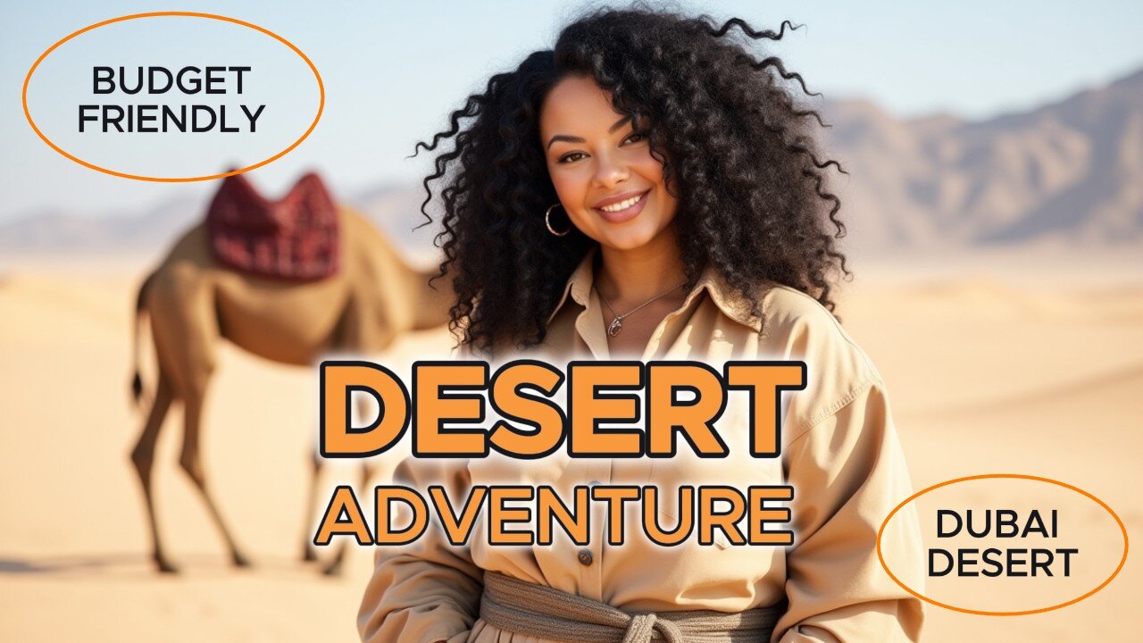 Exploring Dubai Desert On A Budget With £10 || Amazing Dubai Desert Safari With BBQ Dinner