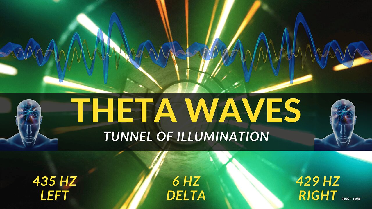 Tunnel of Illumination: 432Hz Journey to Deep Focus & Clarity