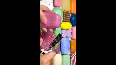 Soap cutting ASMR #satisfaction #viral