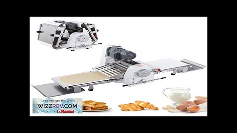 VEVOR Commercial Electric Dough Sheeter Machine 15.7" Dough Roller Pastry Press Review