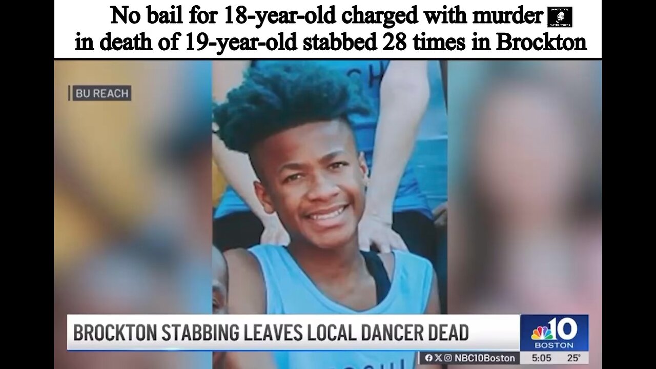 No bail for 18-year-old charged with murder in death of 19-year-old stabbed 28 times in Brockton