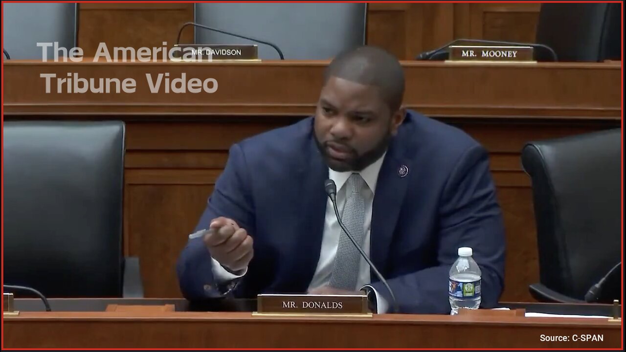 WATCH: Byron Donalds Catches Biden Official in Huge Lie, Calls Him Out to His Face!