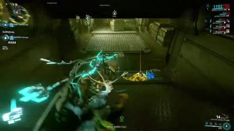 sliding around on the ground in Warframe (bug)