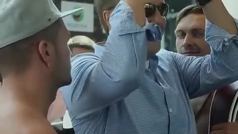 Face off and dancing