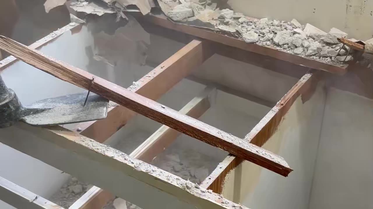 Old Tile Bathroom Demo