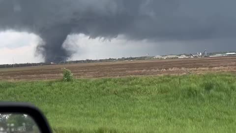 Tornado Turns Over Nebraska Fields