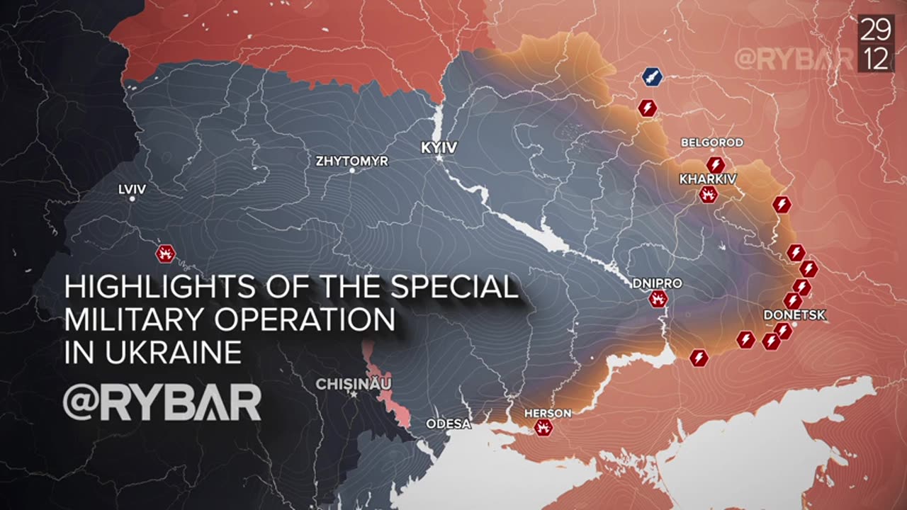 ►🇷🇺🇺🇦🚨❗️⚡️ Rybar Review of the Special Military Operation on Dec.23-29 2024