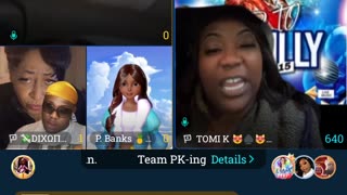 Tomi Kay and Precious going at it