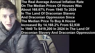 Outtake #540 Of The Real Average Annual Inflation Rate On The Median Prices Of Houses Was About 168%