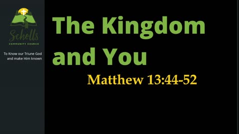 The Kingdom and You