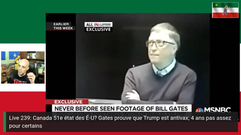 Live 239: Canada 51e état des É-U? Gates prouve que Trump est antivax; 4 ans pas assez pour certains