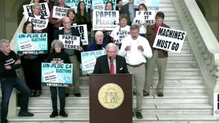 Dr. Jerome Corsi - VOTER ROLL VERACITY Press Conference 2/24/2025