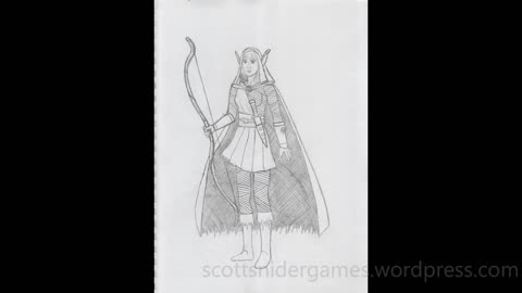 Ranger Pencil Sketch Video #1 (01-13-2025)