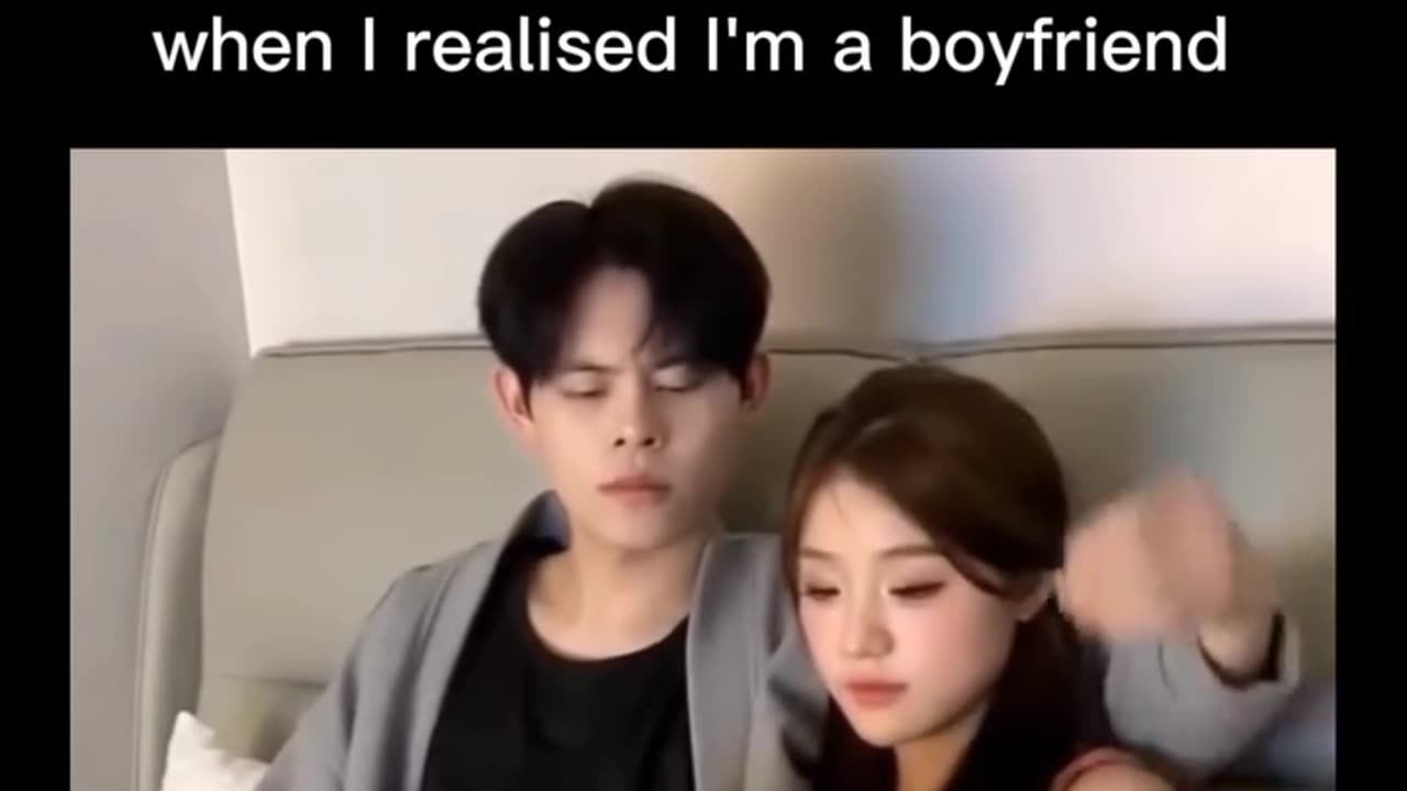When i'm realised i'm a boyfriend