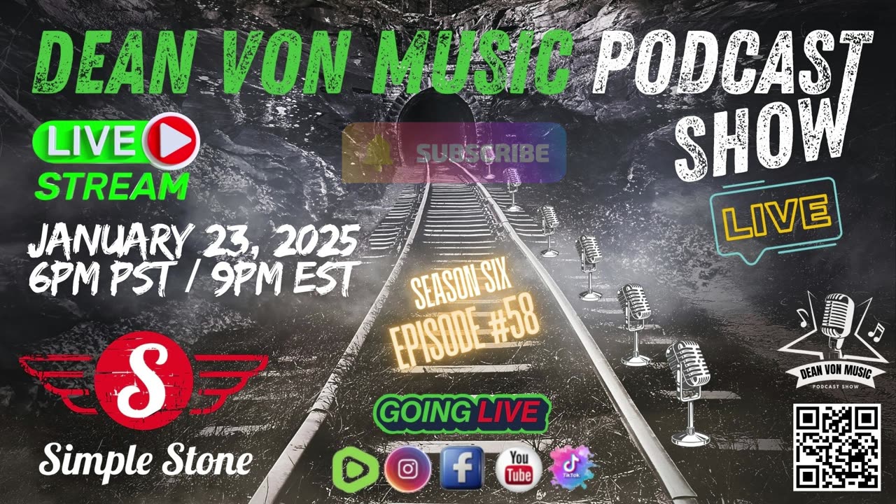 COMMERCIAL S6 | E59 "SIMPLE STONE" LIVE INTERVIEW JAN 23, 2025 6PM PST