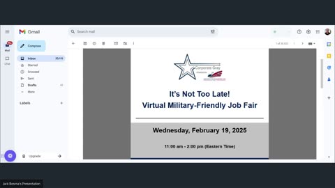 Corporate Gray Absolutely American Military Friendly Job Fairs (Unofficial)