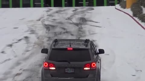 Icy Road Madness Caught on Camera