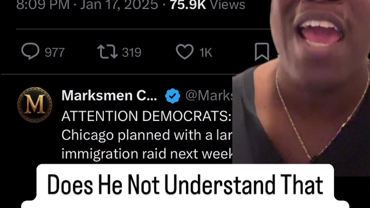 Does He Not Understand That Chicago Wants Mass Deportation These People Are Out of Touch