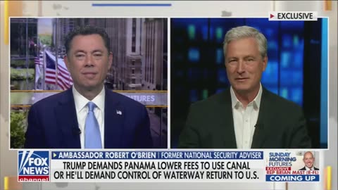 Trump’s Frmr Nat'l Security Advisor endorses taking back the Panama Canal