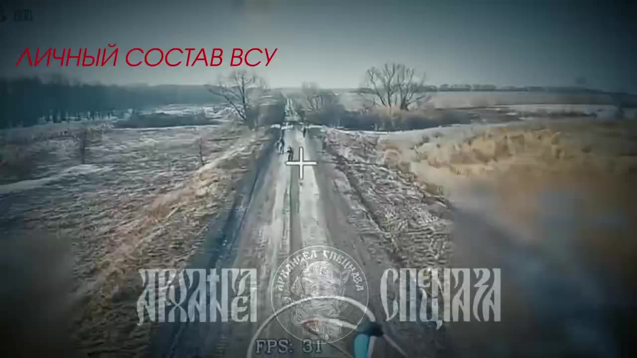 Ukrainian Tried to Shoot a Drone Out of the Air