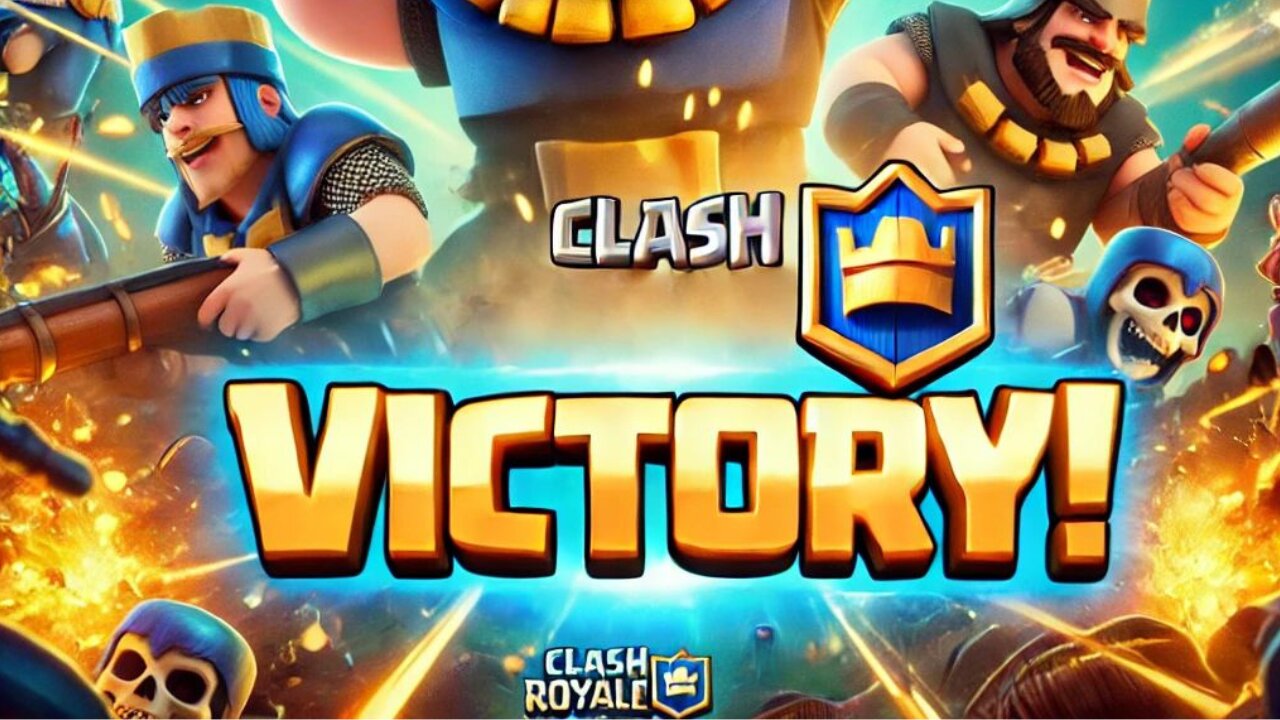 The First victory! ⚡🔥 - Epic Clash Royale Match!
