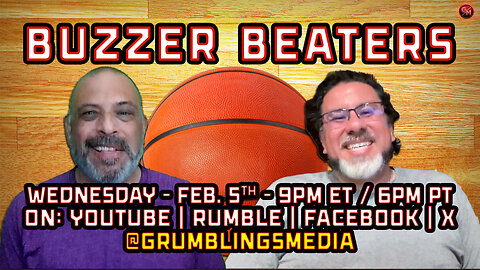 Buzzer Beaters - NBA Talk LIVE! - Wednesday, Feb. 5th, 9 PM ET