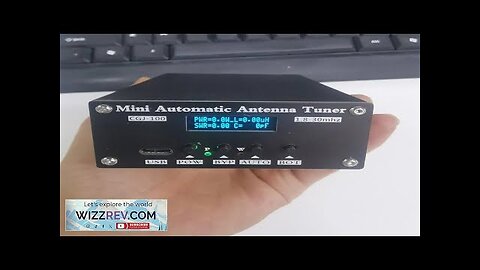 New ATU100 Automatic Antenna Tuner 100W 1.8-30MHz With Battery Inside Assembled Review