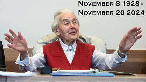 Ursula Haverbeck Memorial Stream