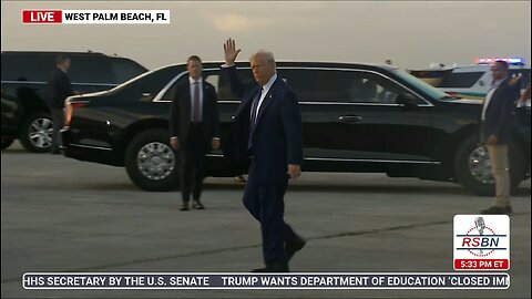 WATCH: President Trump Arrives in West Palm Beach, FL - 2/14/25