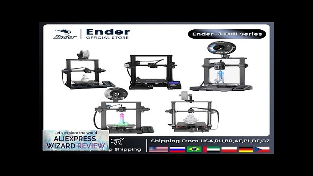 Creality 3D Ender-3 V3 KE/SE Upgraded Version Ender 3 S1 Pro Ender-3 Review