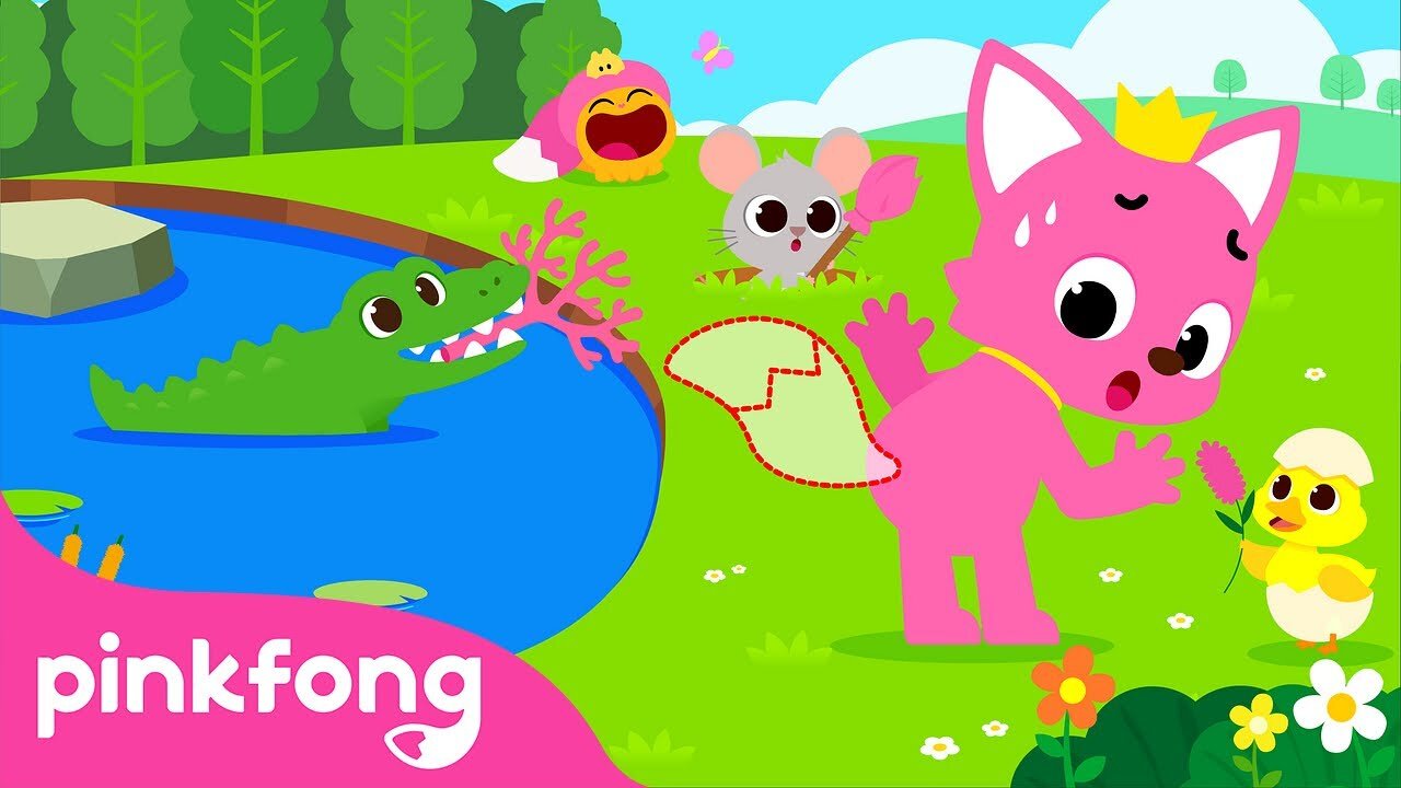 Did you ever see Pinkfong's Tail_ _ Find the missing items! 🧐 _ Animal song _ Pinkfong Official