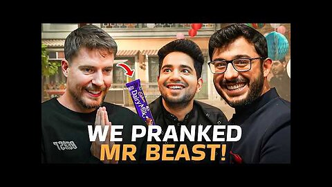 CarryMinati pranked MrBeast!