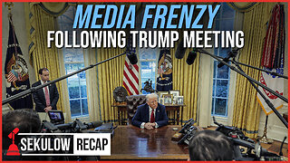 Media Frenzy Following Trump Meeting