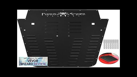 VEVOR Vented Hood Louver Black Powdercoat for 2013-2017 Jeep Wrangler JK Review