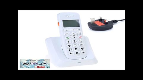 D1011 Cordless Home Phone Telephone Clear Caller Display Number Storage CallerID/Call Review