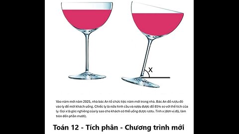 Vào năm mới năm 2025, nhà bác An tổ chức tiệc năm mới trong nhà. Bác An đổ rượu đỏ vào ly