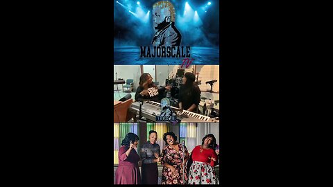 Kierra Sheard & Shelea Singing 🎹🎤🎶🎵 #majorscaletv I’m looking for a miracle 🎵🎶